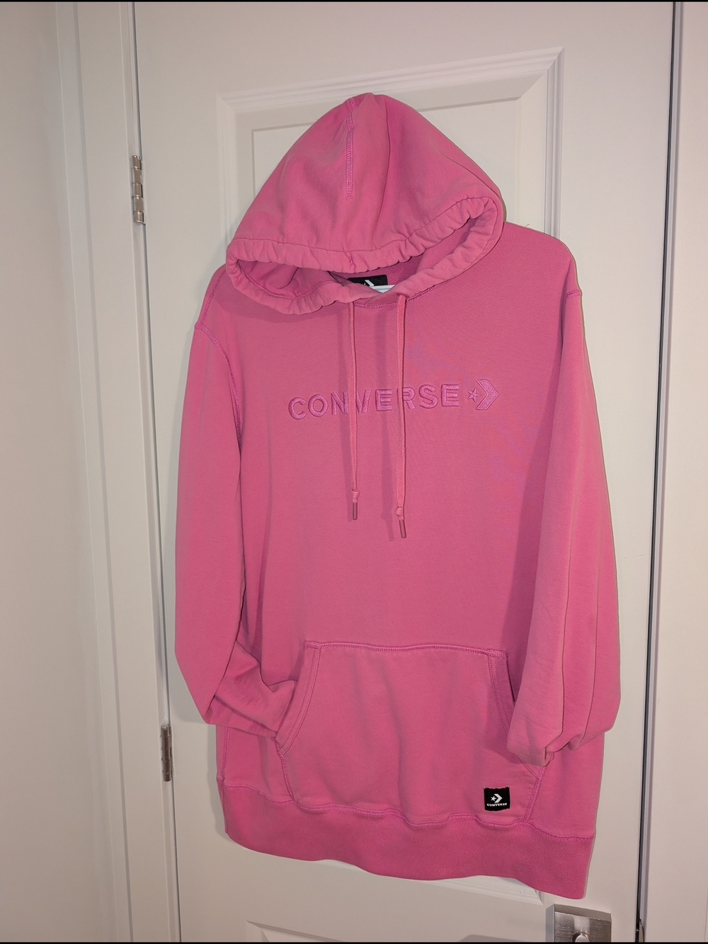 Converse Pink Pullover Hoodie